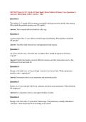 MSN 629 Bundled Weekly Quizzes with complete solutions&period;