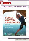 Test Bank - Human Anatomy & Physiology&comma; 2nd Edition &lpar;Amerman&comma; 2019&rpar;&comma; Chapter 1-27 &vert; ISBN 9780134553511 &vert;All Chapters NEWEST VERSION 2026