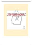 CAPTAINS CAREER COURSE &lpar;CCC&rpar; MODULE 5 POST TEST EXAM LATEST 2026&sol;2027 ALL VERIFIED QUESTIONS WITH CORRECT SOLUTIONS 100&percnt; TOP RATED &vert; ASSURED A&plus;