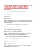 AHIP MEDICARE CERTIFICATION EXAM 2026&sol;2027 &ndash; EXAM &NewLine;QUESTIONS AND CORRECT ANSWERS &lpar;VERIFIED &NewLine;ANSWERS&rpar; PLUS RATIONALE &vert; 2027 Q&A &vert; INSTANT &NewLine;DOWNLOAD PDF