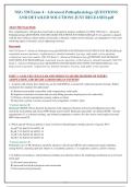 NSG 530 Exam 4 - Advanced Pathophysiology QUESTIONS&NewLine;AND DETAILED SOLUTIONS JUST RELEASED&period;pdf