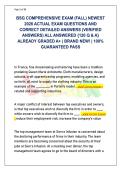 BSG Comprehensive Exam Fall Session Strategic Analytics Matrix &lpar;Latest 2026&rpar; &vert; 120 Unique Q&As & Business Rationales