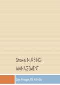  Stroke&colon; Nursing Management &ndash; Comprehensive Lecture Notes &lpar;Zoya Minasyan&comma; RN&comma; MSN-Edu&rpar;