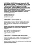 NUR 2502 Exam 2026&sol;2027 &vert; Rasmussen University NUR 2502 Multidimensional Care III MDC 3 Exam Study Guide&comma; NUR2502 Exam Prep&comma; Complex Adult Health&comma; Cardiovascular&comma; Hematologic&comma; Respiratory&comma; Renal&comma; Reproductive & Multisystem Disorders&comma; Clinical Judgment&comma; Pr