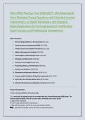 Ohio STNA Practice Test 2026&sol;2027&colon; 150 Advanced & &NewLine;Hard Multiple-Choice Questions with Detailed Answer &NewLine;Explanations&comma; In-Depth Rationales&comma; and Scenario&NewLine;Based Application for Nursing Assistant Certification &NewLine;Exam Success and Professional Competency