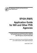  SF424 &lpar;R&R&rpar; Application Guide for NIH and PHS Agencies &ndash; Study Notes & Summary