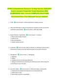 CPHQ Comprehensive Resource To Help You Ace 2026-2027 &NewLine;Exams Includes Frequently Tested Questions With &NewLine;ELABORATED 100&percnt; Correct COMPLETE SOLUTIONS &NewLine;Guaranteed Pass First Attempt&excl;&excl; Current Update&excl;&excl; 