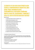 Ultimate ATI RN 2026 Proctored Exam &NewLine;Bundle&colon; Comprehensive Predictor&comma; Med&NewLine;Surg&comma; Peds&comma; Pharmacology&comma; &NewLine;Fundamentals&comma; Maternal Newborn&comma; &NewLine;Mental Health&comma; Leadership&comma; Community &NewLine;Health&comma; and Nutrition Mastery Review