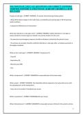 NSG 3100 EXAM 2 2025 &vert; ALL QUESTIONS AND CORRECT ANSWERS &vert; VERIFIED ANSWERS &vert; LATEST EXAM &vert; ALREADY GRADED A&plus; &vert; JUST RELEASED&NewLine;&NewLine;