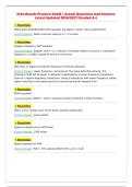 Echo Boards Practice EXAM &cap;&boxUl;&pound; Actual Questions And Answers Latest Updated 2026&Gamma;&ecirc;&ograve;2027 &lpar;Graded