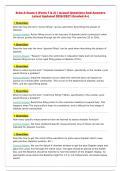 Echo-A Exam 3 &lpar;Parts 1 & 2&rpar; &cap;&boxUl;&pound; Actual Questions And Answers Latest Updated 2026&Gamma;&ecirc;&ograve;2027 &lpar;Graded A&plus;&rpar;