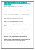ORTHO CERTIFICATION EXAM 2025 &vert; ALL QUESTIONS AND CORRECT ANSWERS &vert; ALREADY GRADED A&plus; &vert; VERIFIED ANSWERS &vert; LATEST VERSION&NewLine;