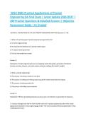 WGU D685 Practical Applications of Prompt Engineering OA Final Exam &vert; Latest Update 2026&sol;2027 &vert; 200 Practice Questions & Detailed Answers &vert; Objective Assessment Guide &vert; A&plus; Graded