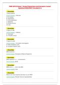 EMD 5&period;4 Course Review -Review for EMD final Exam &cap;&boxUl;&pound; Actual Questions and Answers Latest Updated