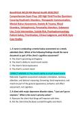 BoardVitals NCLEX-RN Mental Health 2026&sol;2027 Comprehensive Exam Prep&colon; 100 High-Yield Practice Questions Covering Psychiatric Disorders&comma; Therapeutic Communication&comma; Mental Status Assessment&comma; Anxiety & Trauma&comma; Mood Disorders&comma; Schizophrenia&comma; Personality Disor
