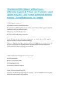 Chamberlain NR511 Week 4 Midterm Exam &ndash; Differential Diagnosis & Primary Care Practicum &vert; Latest Update 2026&sol;2027 &vert; 200 Practice Questions & Detailed Answers &vert; Examplify Proctored &vert; A&plus; Graded