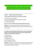 CSET Subjects Subtest III - Questions & Answers with Rationales Exam Bundle 