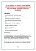 EPA 608 UNIVERSAL CERTIFICATION &vert; ENVIRONMENTAL &NewLine;PROTECTION AGENCY &vert; ACADEMIC YEAR 2026&sol;2027 &vert; 150 &NewLine;PRACTICE QUESTIONS WITH ANSWERS & DETAILED &NewLine;RATIONALES 