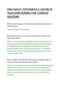 D026 QUALITY OUTCOMES IN A CULTURE OF&NewLine;VALUE BASED NURSING CARE COMPLETE&NewLine;SOLUTIONS&NewLine;