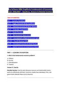 Ivy Software MBA PrepWorks Fundamentals of Economics &NewLine;Exam 2026&sol;2027 &ndash; Questions&comma; Answers & Detailed Solutions 