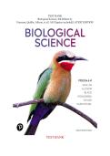 TEST BANK Biological Science &lpar;8TH ED&rpar;&comma; Freeman&comma; Quillin&comma; Allison&comma; et al &vert; All Chapters LATEST EDITION