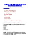 PKSC 1020 EXAM 1 BATT QUESTION AND ANSWERS &NewLine;WITH RATIONALES 100&percnt; VERIFIED