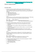 Test Bank For Potter and Perry's Canadian Fundamentals of Nursing 7th Edition by Barbara J&period; Astle&comma; Wendy Duggleby&comma; Patricia A&period; Potter&comma; Anne G&period; Perry&comma; Patricia A&period; Stockert & Amy Hall ISBN 9780323870658 Chapters&lpar;1 to 49&rpar;