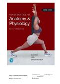Fundamentals of Anatomy and Physiology 12th Edition&NewLine;Frederic H&period; Martini Test Bank&NewLine;Anatomy and Physiology Test Bank&NewLine;A&P Exam Review