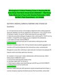 Winningham's Critical Thinking Cases in Nursing 6th Ed&period; Case Study Test Bank Actual Exam 2026&sol;2027 &ndash; Med-Surg&comma; Peds&comma; Maternity & Psych with Detailed Rationales &vert; 100&percnt; Verified &vert; Pass Guaranteed &ndash; A&plus; Graded