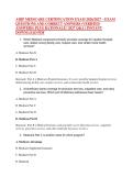 AHIP MEDICARE CERTIFICATION EXAM 2026&sol;2027 &ndash; EXAM &NewLine;QUESTIONS AND CORRECT ANSWERS &lpar;VERIFIED &NewLine;ANSWERS&rpar; PLUS RATIONALE &vert; 2027 Q&A &vert; INSTANT &NewLine;DOWNLOAD PDF