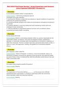 FDLE SOCE Final Exam Review &vert; Actual Questions and Answers&NewLine;Latest Updated 2026&sol;2027 &lpar;Graded A&plus;&rpar;