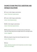 DAANCE EXAMS PRACTICE QUESTIONS AND&NewLine;DETAILED SOLUTIONS&NewLine;