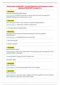 Final exam nr328 PEDS &vert; Actual Questions and Answers Latest&NewLine;Updated 2026&sol;2027 &lpar;Graded A&plus;&rpar;