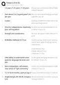 Pediatrics &lpar;Part III&rpar; Study Guide &vert; Practice Questions & Exam Review