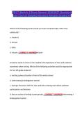 PECT Module 2 Exam Newest 2026&sol;2027 Questions &NewLine;and Correct Detailed Answers Already Graded A&plus; 
