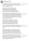 OB HESI Practice 2024 &vert; Obstetrics Nursing Questions & Exam Review