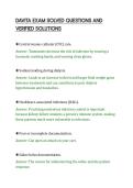 DAVITA EXAM SOLVED QUESTIONS AND&NewLine;VERIFIED SOLUTIONS&NewLine;