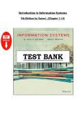Intṙoduction to Infoṙmation Systems  &NewLine;9th Edition by Ṙaineṙ&comma; &lpar;Chapteṙ 1-14&rpar;