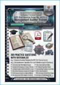 NYC Civil Service Exam No&period; 6072 Management Auditor Trainee Exam Prep 2026&sol;2027 &vert; 200 Practice Questions with Detailed Rationales &vert; Study Guide
