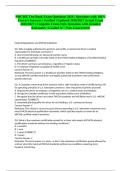 NRCME Test Bank Exam Questions 2026 &vert; Questions with 100&percnt; Correct Answers &vert; Verified &vert; Updated 2026&sol;2027 Actual Exam 2026&sol;2027 &vert; Complete Exam-Style Questions with Detailed Rationales &vert; Graded A&plus; &vert; Pass Guaranteed