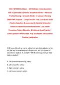 2026 FNP 652 Final Exam &vert; 190 Multiple-Choice Questions&NewLine;with 4 Options Each &vert; Family Nurse Practitioner &ndash; Advanced&NewLine;Practice Nursing &vert; Graduate Master of Science in Nursing&NewLine;&lpar;MSN&ndash;FNP&rpar; Program &vert; Comprehensive Final Exam Study Guide&NewLine;&vert; Practice Questions &
