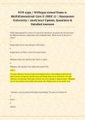 NUR 2392 &sol; NUR2392 &NewLine;Actual &NewLine;Exam 2&NewLine;&colon; &NewLine;Multidimensional Care II &lpar;MDC 2&rpar; &vert; Rasmussen &NewLine;University &vert; 2026&sol;2027 &NewLine;Update&NewLine;Detailed Answers 