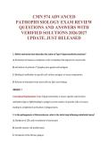 CMN 574 EXAM Bundle &vert; Update Questions with complete and Verified solutions&period;