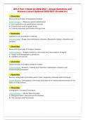 GPC-F Part 1 Exam Qs 2026&sol;2027 &vert; Actual Questions and&NewLine;Answers Latest Updated 2026&sol;2027 &lpar;Graded A&plus;&rpar;