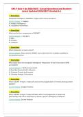 GPC-F Quiz 1 Qs 2026&sol;2027 &vert; Actual Questions and Answers&NewLine;Latest Updated 2026&sol;2027 &lpar;Graded A&plus;&rpar;