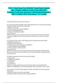 TNCC Final Exam Test 2026&sol;2027 Open Book Updated with Complete Solution Actual Exam 2026&sol;2027 &vert; Complete Exam-Style Questions with Detailed Rationales &vert; 100&percnt; Verified &vert; Pass Guaranteed &ndash; A&plus; Graded