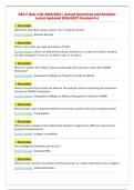 GPC-F Quiz 2 Qs 2026&sol;2027 &vert; Actual Questions and Answers&NewLine;Latest Updated 2026&sol;2027 &lpar;Graded A&plus;&rpar;
