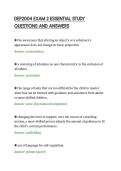 DEP2004 EXAM 2 ESSENTIAL STUDY&NewLine;QUESTIONS AND ANSWERS&NewLine;