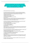 MN Dental Jurisprudence Exam New Update 2026&sol;2027 Questions and Answers Actual Test with Complete Solution 100&percnt; Verified Actual Exam 2026&sol;2027 &vert; Complete Exam-Style Questions with Detailed Rationales &vert; Graded A&plus;