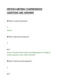 DEP2004 MIDTERM COMPREHENSIVE QUESTIONS AND ANSWERS&period;pdf&NewLine;&NewLine;